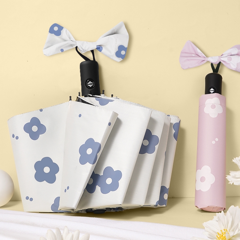 太阳伞防晒防紫外线遮阳自动雨伞女生颜值高折叠全自动晴雨两用伞