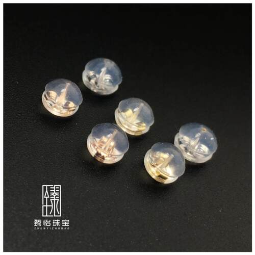 臻怡18k金硅胶耳迫塑胶也耳堵