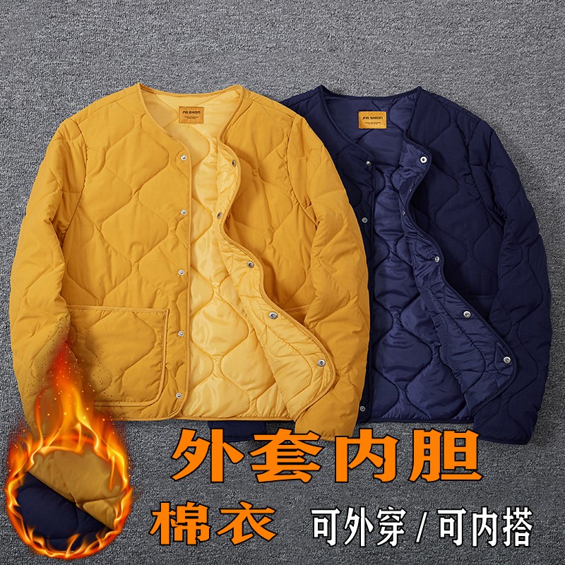 秋冬外套夹棉M65内胆男