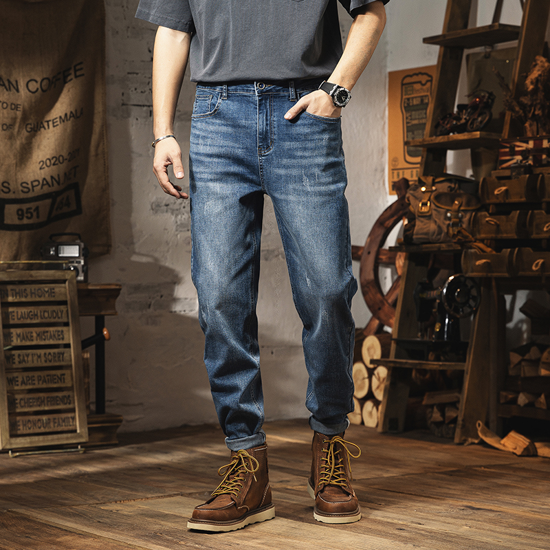 120-290斤高弹力大码牛仔裤