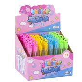 迷你爱心五角星泡泡棒吹不破泡泡水七彩多款 儿童玩具户外出游泡泡