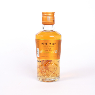 小参酒吉林人参酒鲜参泡酒粮食酒天池良源 165ml单支 小瓶装