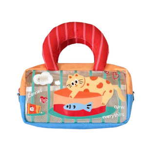 三年二班 哈基米大提手笔袋大容量学生用文具盒初中女孩笔袋高颜值ins风女生铅笔盒男孩款文具袋高中生K