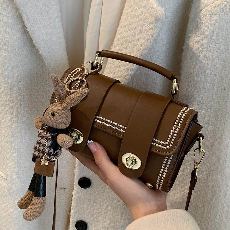 高级感质感洋气斜挎包包女网红2025新款百搭小众ins时尚手提小包,箱包皮具/热销女包/男包,通用款女包,淘宝优惠券,粉丝福利购,淘宝优惠卷