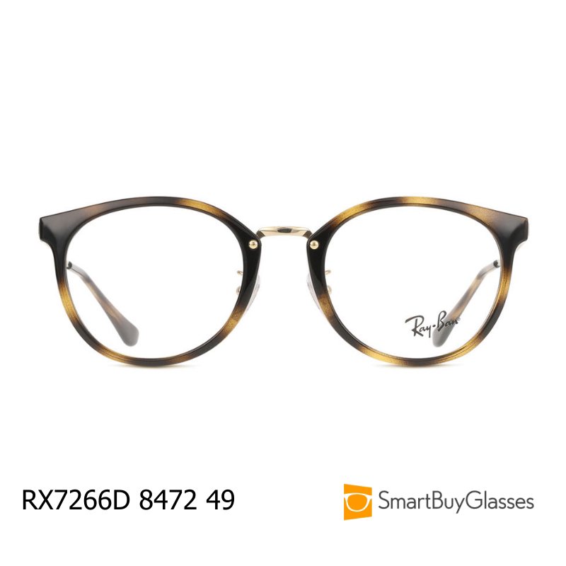 Rayban眼镜雷朋镜架椭圆形有鼻托眼镜框 RX7266D
