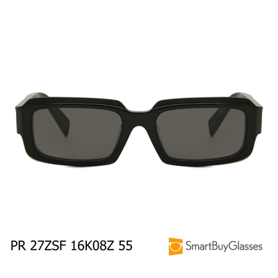 PRADA女士黑色方框防晒太阳镜