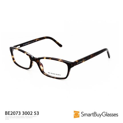 BURBERRY/博柏利眼镜框女方框脸小黑花纹近视女士框架镜BE2073