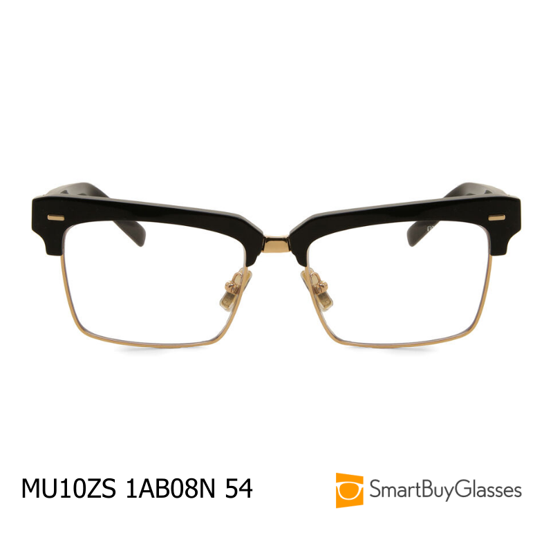 MiuMiu眉线框眼镜架男女金属