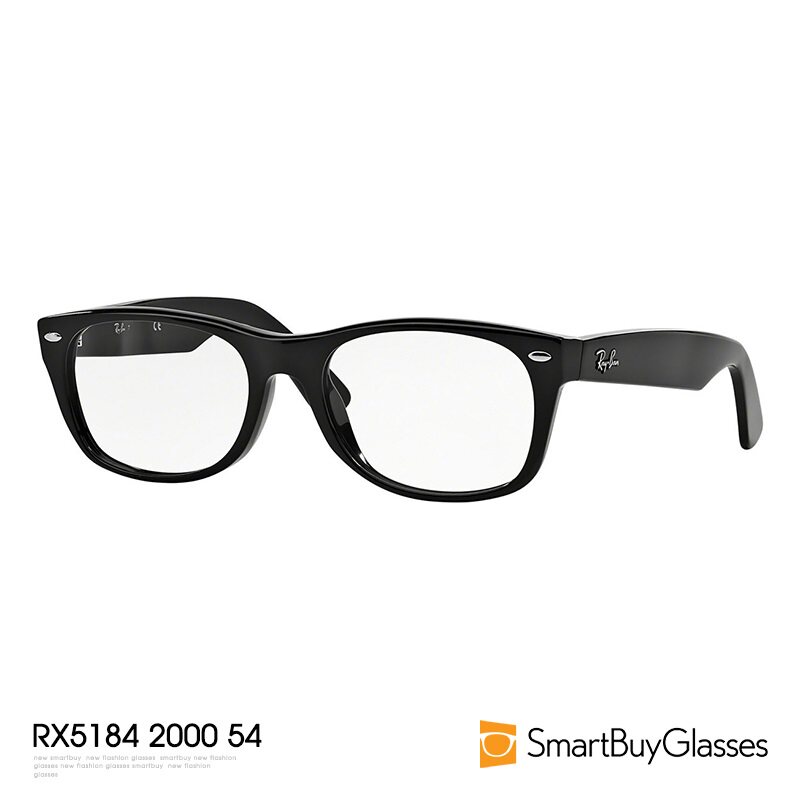 Rayban雷朋框架眼镜正品男女简约商务黑框职场通勤框架镜 RX5184