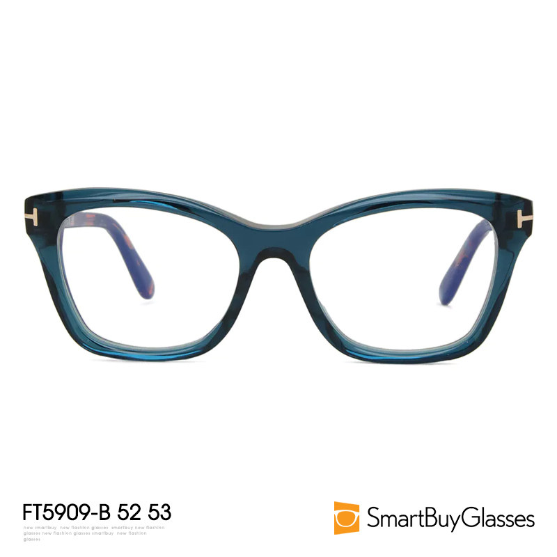 Tom Ford/汤姆福特眼镜框女士时尚猫眼框架眼镜 FT5909-B