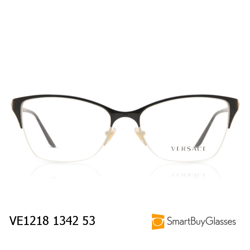 Versace眼镜范思哲女士金属猫眼眼镜框架 VE1218