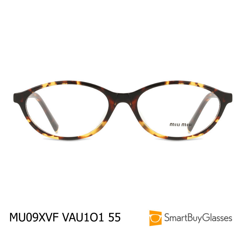 MIU玳瑁镜框猫眼椭圆框板材眼镜