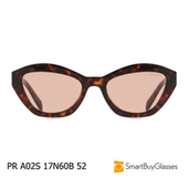 太阳眼镜女士猫眼复古玳瑁茶色墨镜潮流眼镜PR Prada 普拉达 A02S