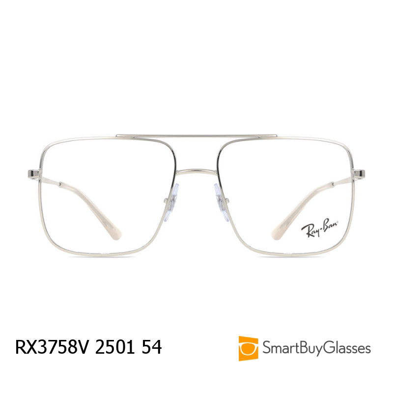 Rayban眼镜雷朋金属方框眼镜架男女时尚细边框架镜RX3758V