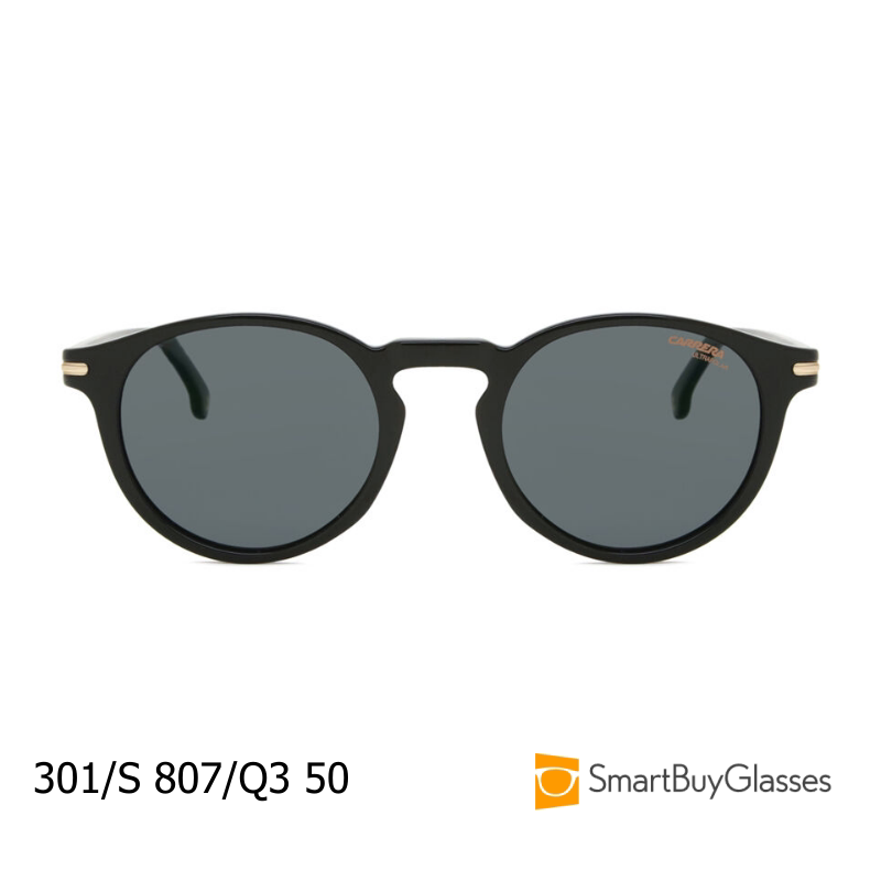 卡雷拉墨镜Carrera复古圆框男女情侣款时尚太阳眼镜301/S