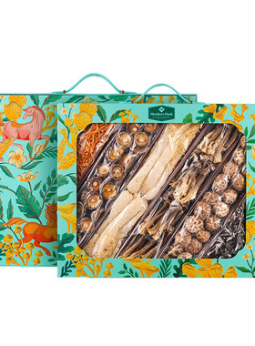 山姆会员超市 Member's Mark 甄选有机菌菇礼盒 年货礼盒 808g