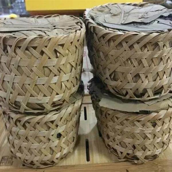 2005年孙义顺越陈越香 正宗六安茶黑茶 干仓安徽黄山祁门筐茶500g