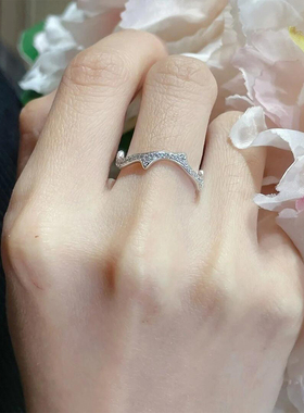 玫瑰花藤蔓戒指女不规则荆棘指环
