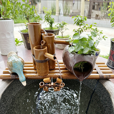 竹子流水摆件厂家直销