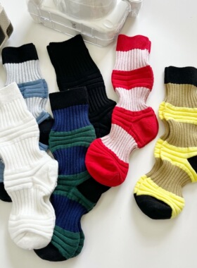 DEARFISH【小灯笼】设计款穿搭风格潮流ins女袜日系复古简约小众