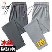 啄木鸟男人干活穿 休闲裤 裤 子耐磨建筑工地上班工作服夏冰丝薄款