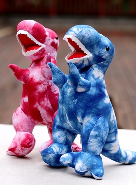 云南大理丽江手工扎染蓝染布艺