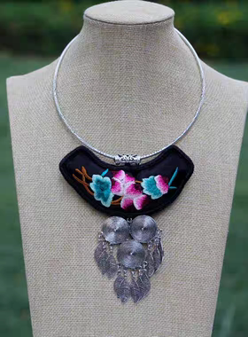 个性防老绣新款民族风挂饰棉麻