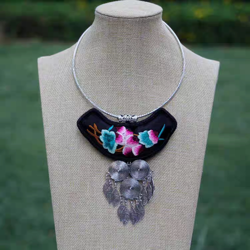 个性防老绣新款民族风挂饰棉麻