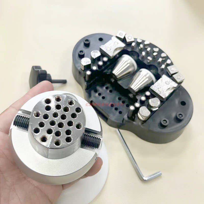 万能镶石座花丝宝石银丝珠宝首饰黄金戒指固定镶嵌加工微镶工具