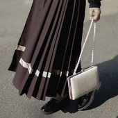 晚祷2.0｜白月光回归 中长马面裙之神 有口袋秋冬微梯形褶杉水集