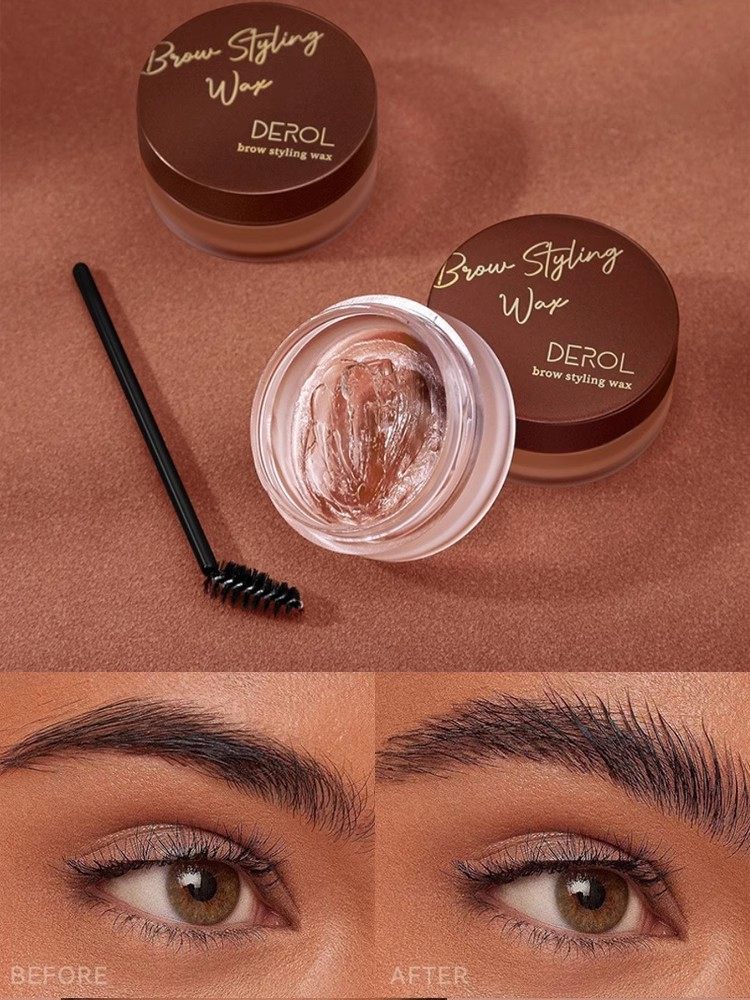 免喷水欧美妆野生眉定型膏透明啫喱眉胶蜡皂液持久神器 立体眉形