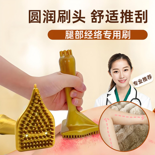 刷腿经络刷磁石带脉木头工具疏通刮胆经肝经神器全身通用大腿部