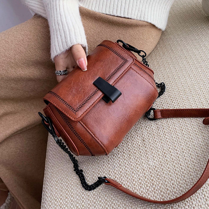 北包包包包2020新款潮韩版百搭复古链条单肩斜挎包时尚大气小方包