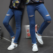 Pantalon fille en toile - Ref 2060471 Image 20