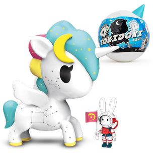 tokidoki独角兽中国探月太空兔惊喜巨蛋潮玩盲盒纪念儿童节日礼物