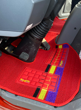 东风御虎华神T5T3凯普特K6星云福瑞卡R5R6F6F7F9中正恒曼货车脚垫