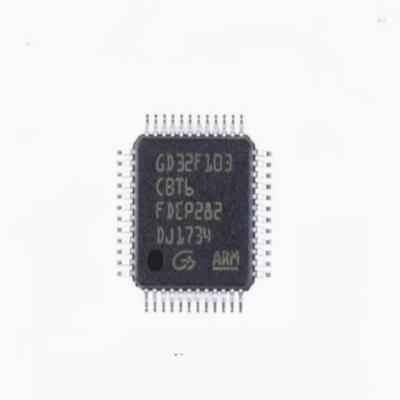 全新  贴片 GD32F103CBT6 封装LQFP-48 32位微控制器 芯片  GD