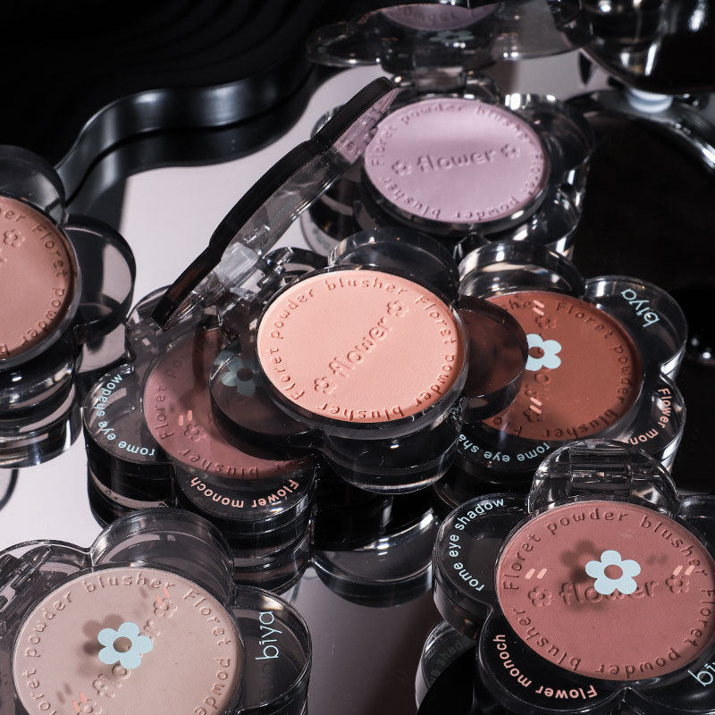 Biya比雅花朵腮红哑光自然膨胀色粉嫩元气少女提升气色单色胭脂,彩妆/香水/美妆工具,腮红/胭脂,淘宝优惠券,粉丝福利购,淘宝优惠卷