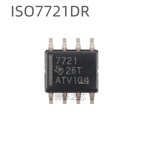 电容电阻一站式配单 ISO7721DR SOP-8双通道增强型数字隔离器芯片