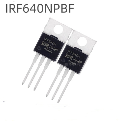电容电阻 IRF640NPBF IRF640N 直插TO-220 N沟道 MOSFET场效应管