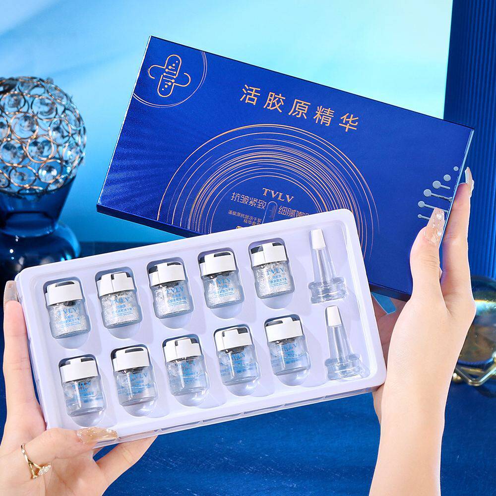 TVLV活胶原抗皱冻干絮精华套盒面