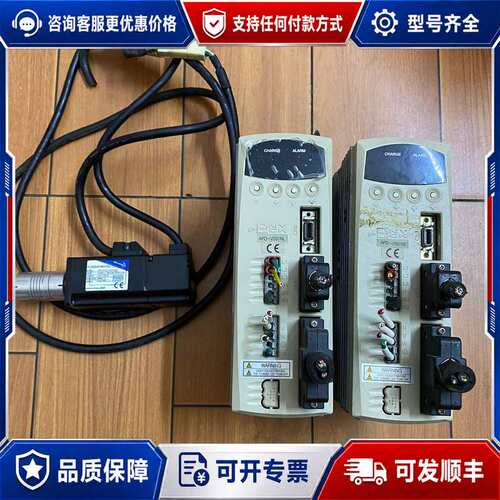 议价LS伺服器与马达。伺服器型号APD-VS01NL.马达APM可维修