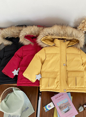 【现货】DW252352儿童羽绒服2025冬季新国标90白鸭绒男女童羽绒服