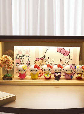 女孩子生日礼物hellokitty系列送女生18儿童kt摆件小夜灯学生10岁