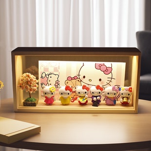 女孩子生日礼物hellokitty系列送女生18儿童kt摆件小夜灯学生10岁