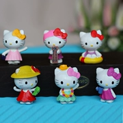 Hello kitty kitty mèo kt mèo búp bê hazel búp bê đồ chơi nhỏ hallo quà tặng sinh nhật holle - Đồ chơi mềm