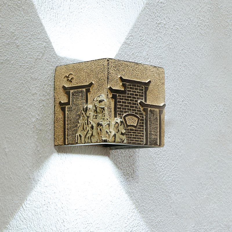 防雨水户外壁灯户外防雨水中式