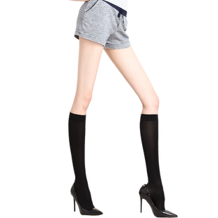 足倍健200D运动中统中筒压力小腿袜压缩袜护具长跑步骑行美腿瘦腿