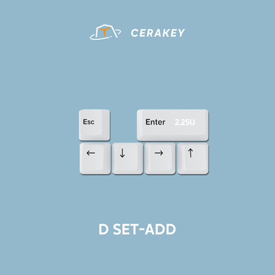 D套装-山海陶瓷键帽 光滑釉面 均匀透光 机械键盘键帽 原厂高度