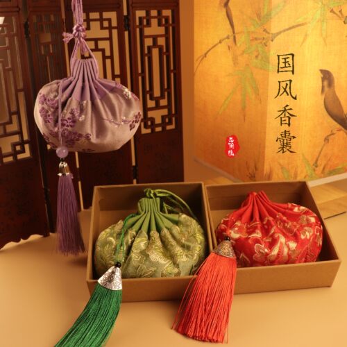 端午古风刺绣香囊空袋DIY